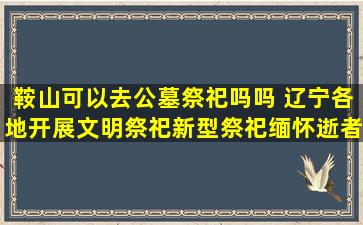鞍山可以去公墓祭祀吗吗 辽宁各地开展文明祭祀新型祭祀缅怀逝者
